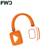 Headphones Timetoplay Sticker by FWD Insurance Group