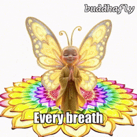 Peace Glow GIF by BuddhaFlyJourney