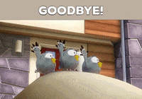 paf le chien goodbye GIF by Pat The Dog
