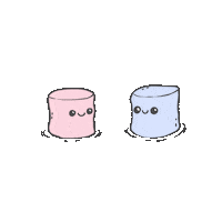 Marshmallow Love Sticker