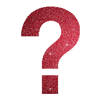Question Mark Sticker by M.A.C