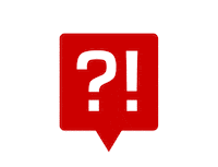 Shocked Question Sticker by Westfunk