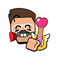 angelo_iannielli love rose love you guitar Sticker