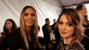Heidi Klum Kiss GIF by iHeartRadio