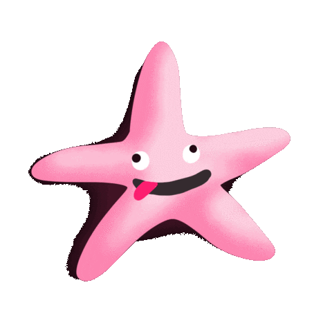 Star Starfish Sticker by The Alice Tsai