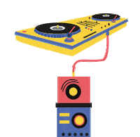Most-Wanted-Music turntables mwm most wanted music music convention Sticker