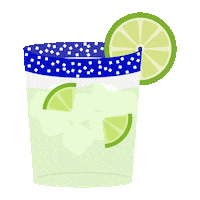 Cocktail Margarita Sticker by Candice Coppola