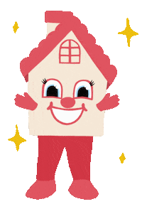 Jacksonpropertiesinc happy house sparkle special Sticker