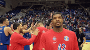 Kyle Hines Reaction GIF by CSKA Moscow