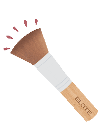 Makeup Brush Sticker by ElateCosmetics