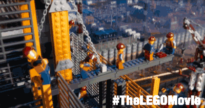 film construction GIF by The LEGO Movie