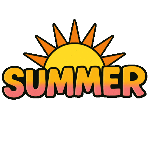 Summer Time Sticker