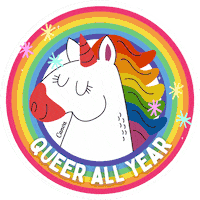 Gay Pride Love Sticker by Canva
