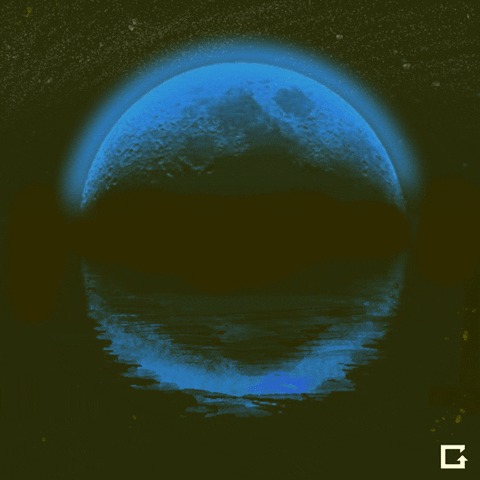 blue moon GIF by gifnews