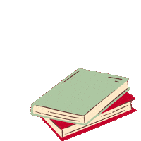 Books Study Sticker by Roodkapjes Zoete Inval