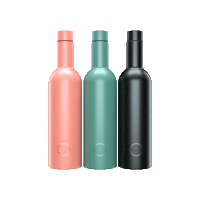 plonkbottles cool wine winebottle winewednesday Sticker