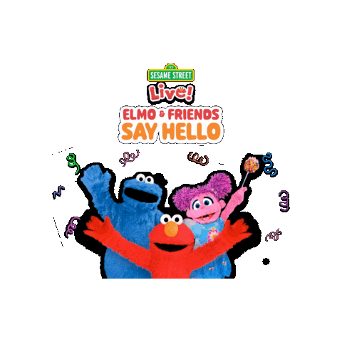 Friends Hello Sticker by Round Room Live