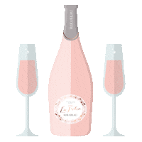 Pink Yes Sticker by Maison Mirabeau