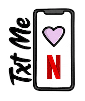 Heart Love Sticker by Netflix Philippines