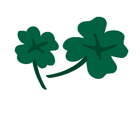 St Patricks Day Leaf Sticker by Rotkäppchen Sekt