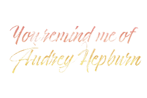 Audrey Hepburn Sticker by Nox Holloway