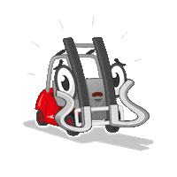 Forklift Gabelstapler Sticker by Linde Material Handling