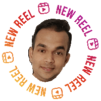 Aman Shaparia Tag Sticker by BORN ON INSTAGRAM