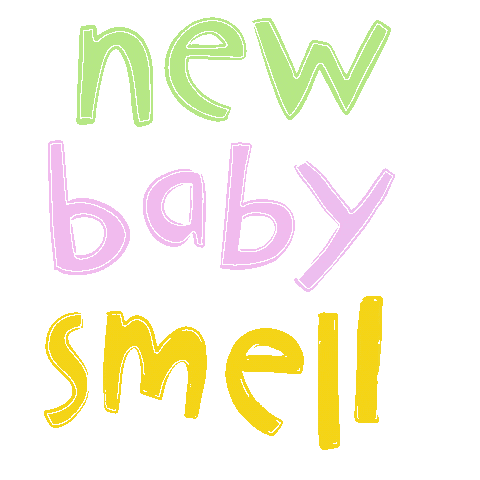 New Baby Sticker by Grace Farris