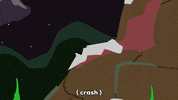 mountain avalanche GIF by South Park 