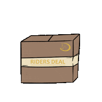 ridersdeal post box deal unboxing Sticker