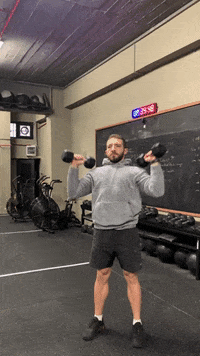 Strict Press GIF by Crossfit Boran