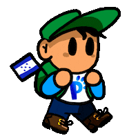 travel walking Sticker by JenChibi