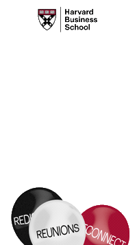 Alumni Reconnect Sticker by Harvard Business School