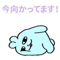 Animation Bunny Sticker by Holler Studios