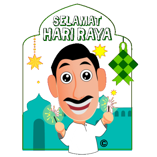 Hari Raya Food Sticker by Pak Aji™
