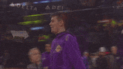 los angeles lakers hug GIF by NBA