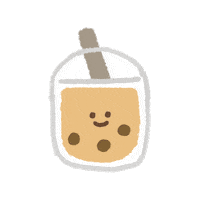 Bubble Tea Party Sticker by ACHTUNG