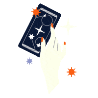 Illustration Hand Sticker by caroline drogo