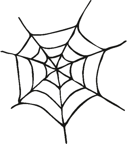 Spider Web Halloween Sticker by krima&isa