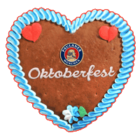Heart Beer Sticker by Paulaner