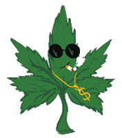 Thug Life Smoking Sticker by MarijuanaSpan