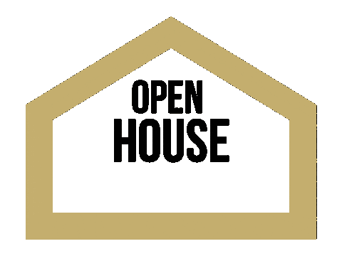 Open House Yard Sign Sticker by Realty One Group Alliance