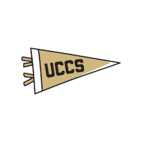 Pennant Sticker by UCCS