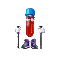 Hiking Trekking Sticker by Puhti / Vital