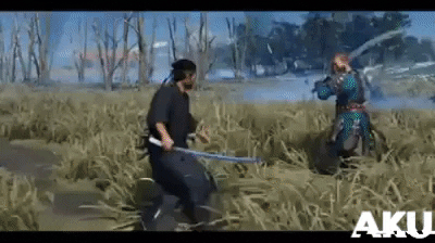 Akudora giphygifmaker ghostoftsushima GIF