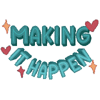 Lettering Making Sticker by dani samudio