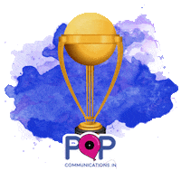 Sport Bleed Blue Sticker by Pop Communications