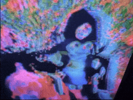 Skarmuse glitch video art video synth spiritual GIF