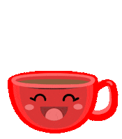 SawaCute coffee cup кофе чашка Sticker