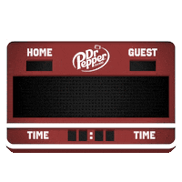 Winning College Football Sticker by Dr Pepper